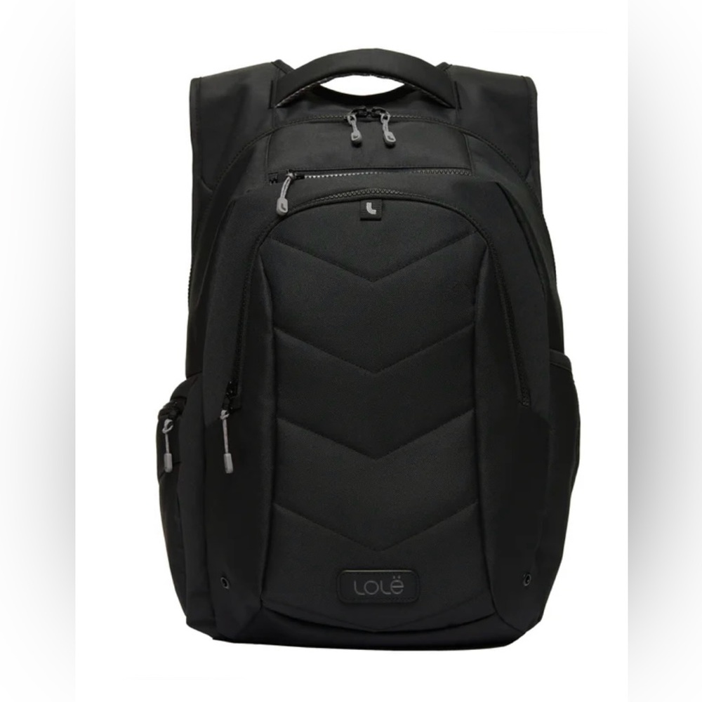 Lolë Quilted Laptop Backpack Black New